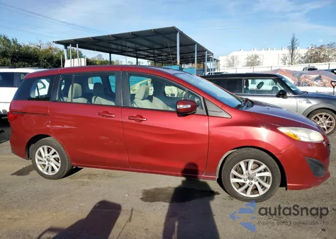2013 Mazda 5 z USA, uszkodzony, nr VIN JM1CW2BL3D0154092